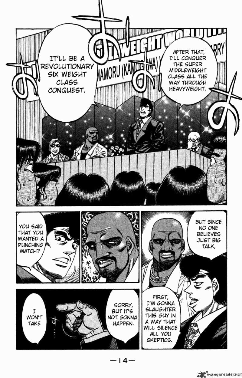 Hajime no Ippo: Fighting Spirit, Chapter 463 image 12